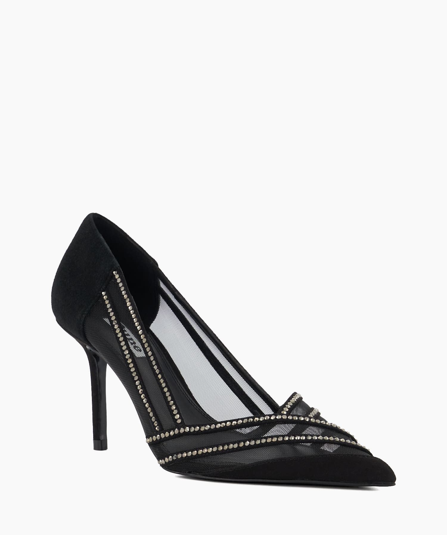 Dune black court shoes best sale