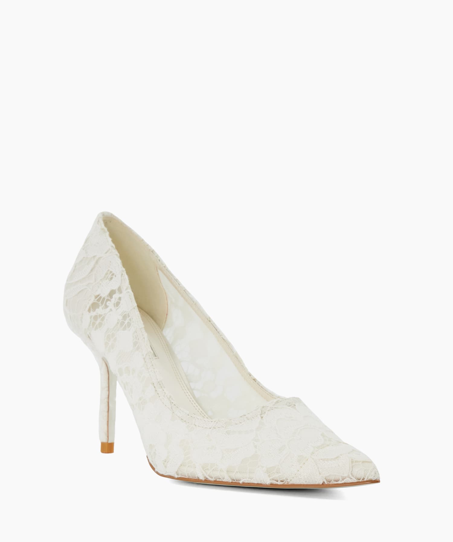 Ivory lace wedding shoes 2025