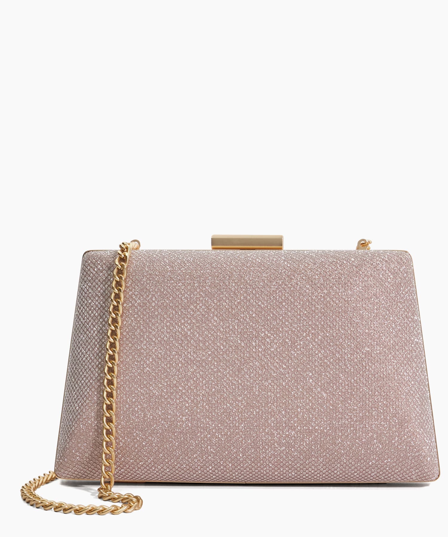 Small rose gold clutch bag clearance