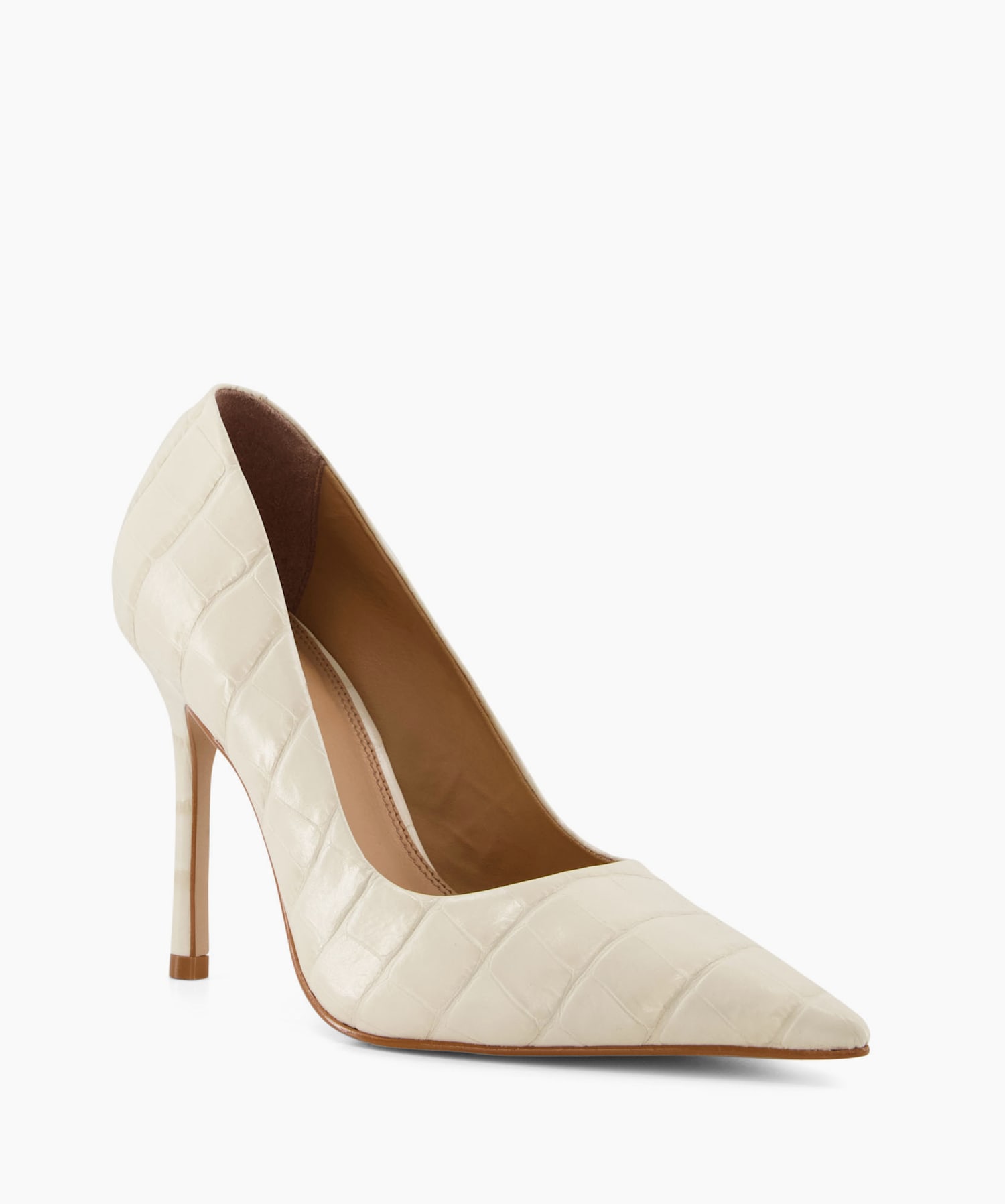 Cream deals shoes heels