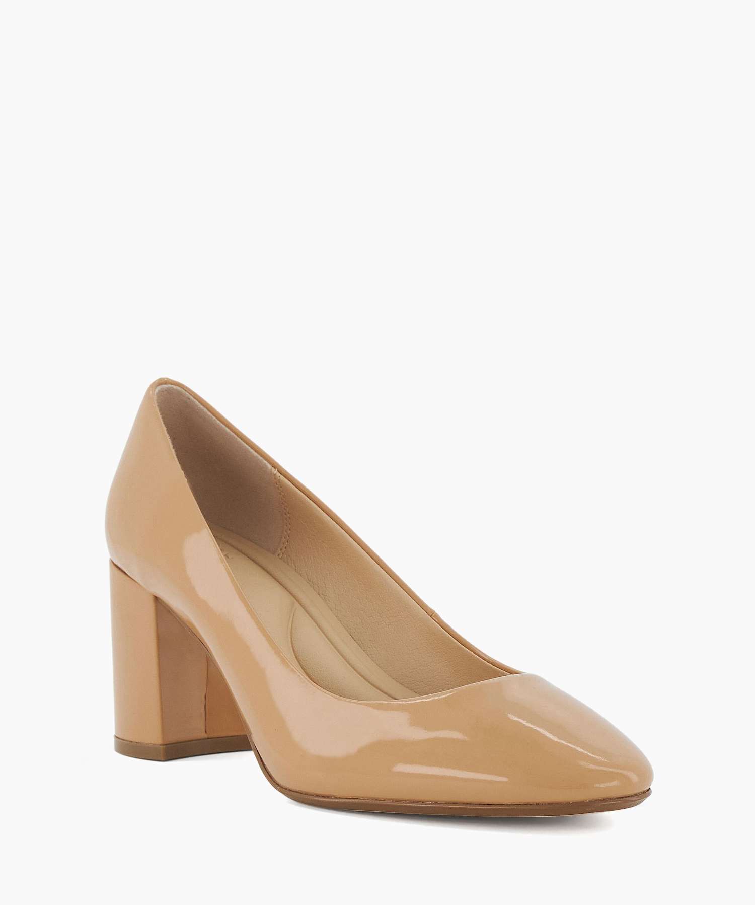 Dune block heel court shoes new arrivals