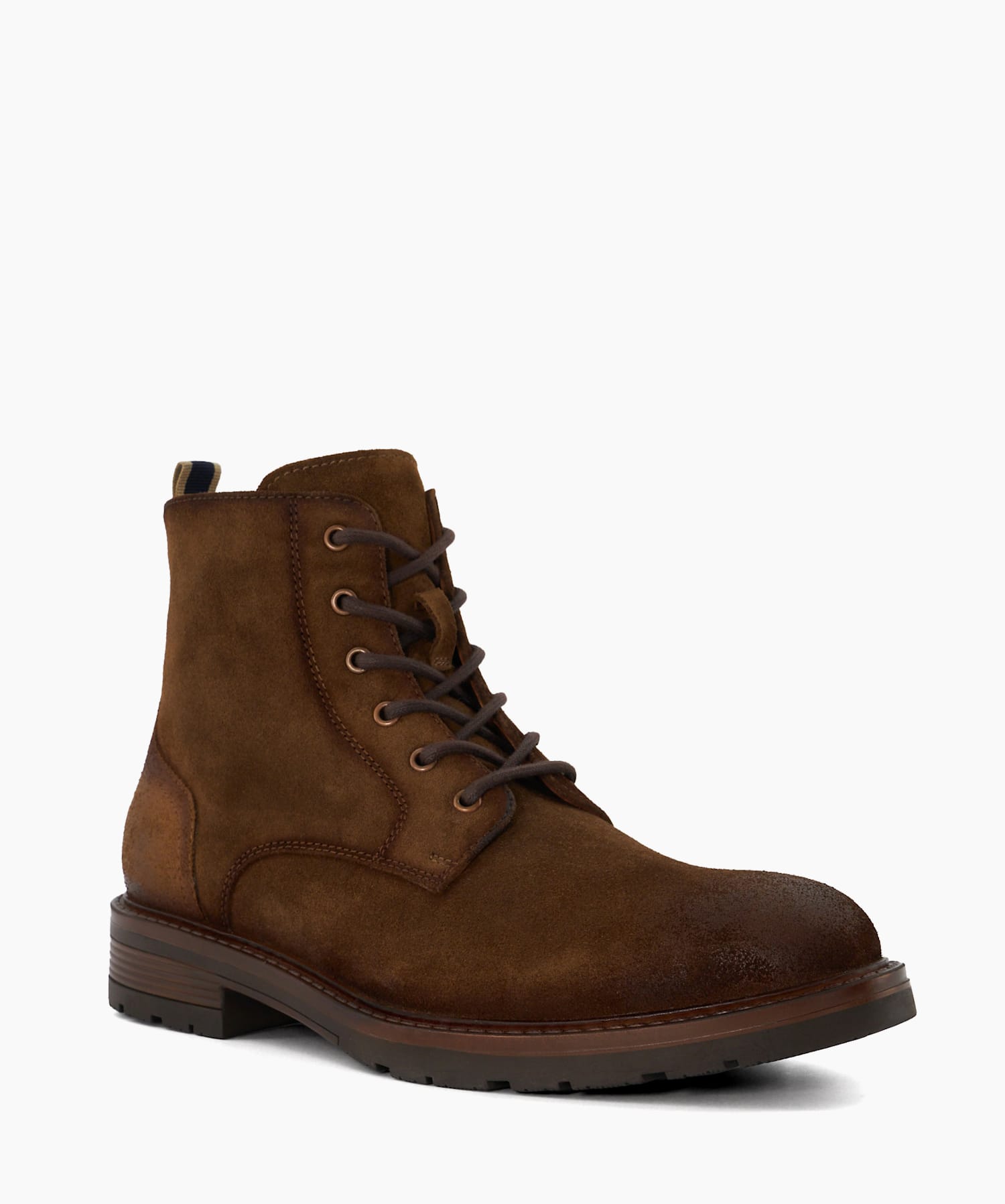 Mens suede lace up boots sales