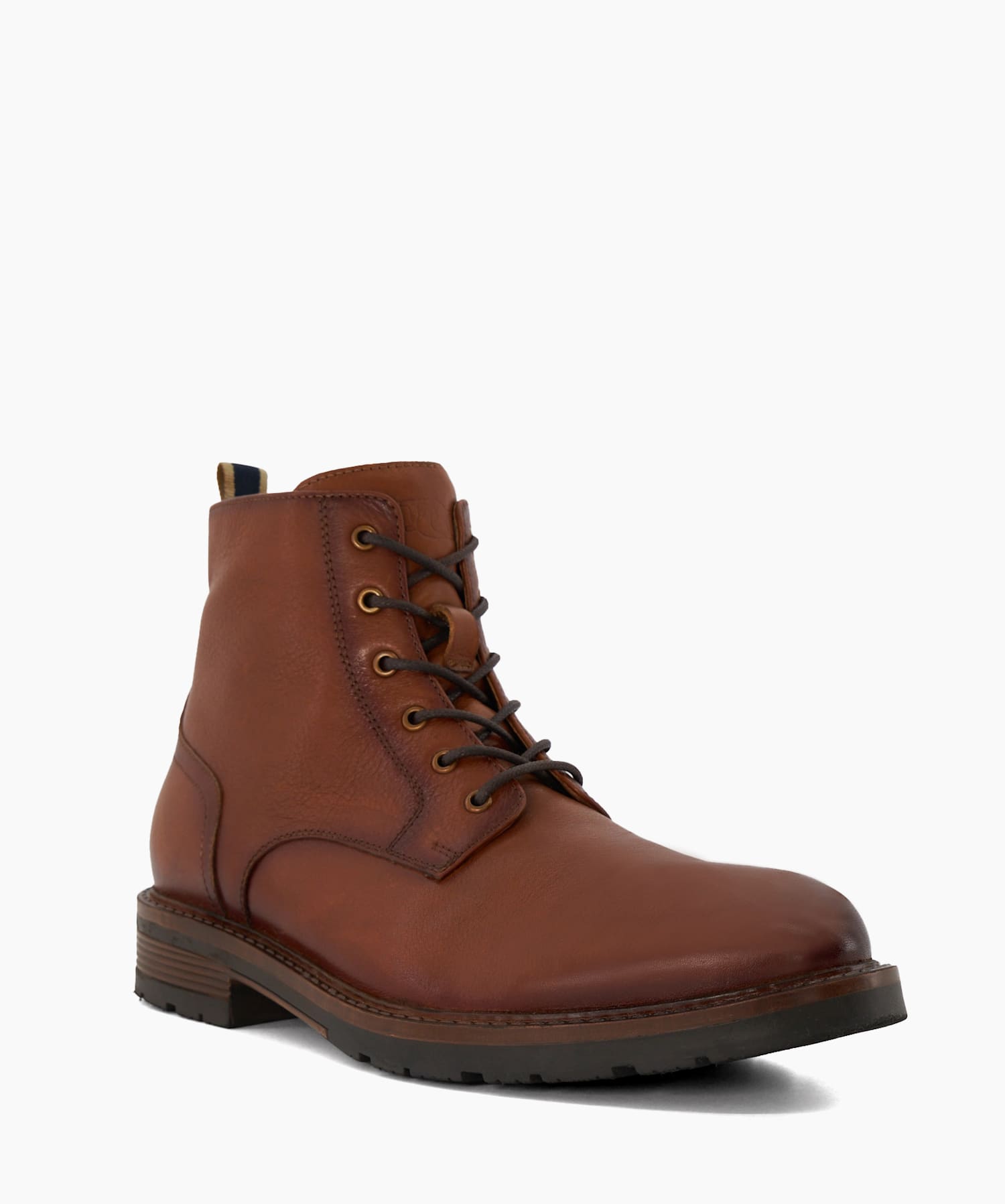 Mens tan on sale lace up boots