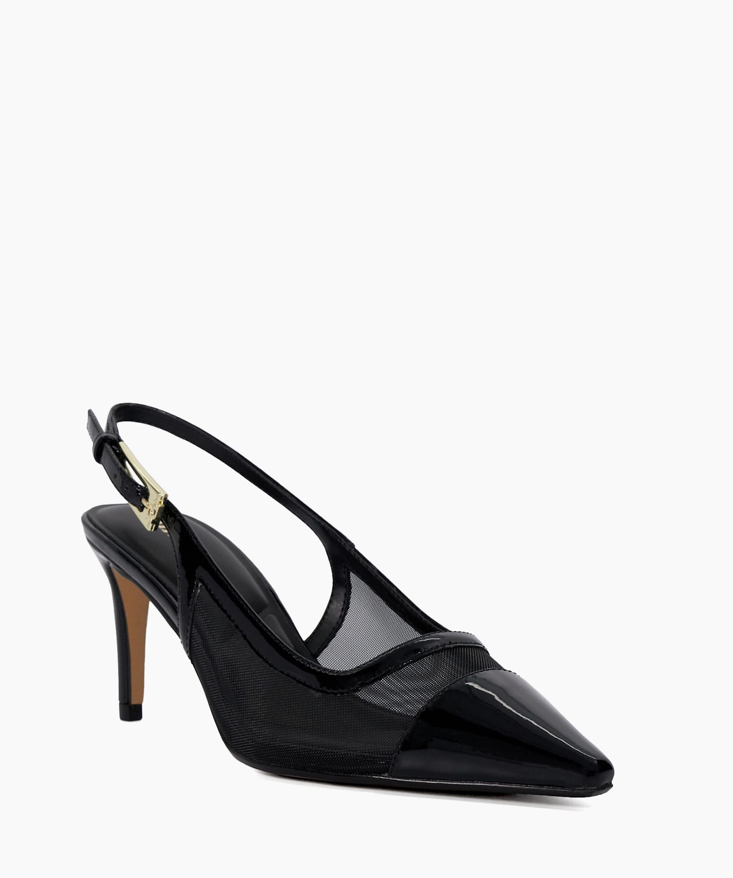 Black heeled slingbacks 2025