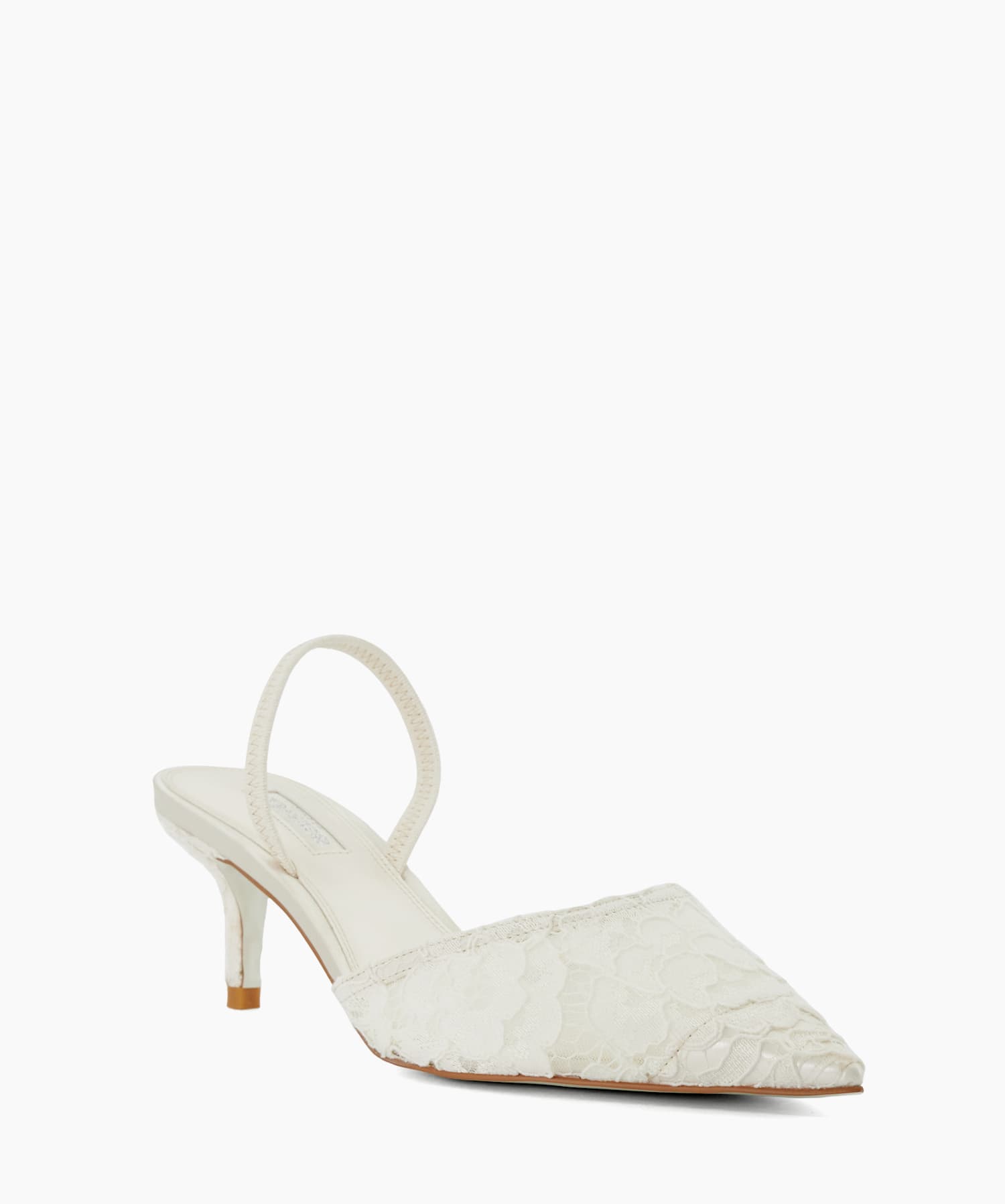Ivory slingback heels sales