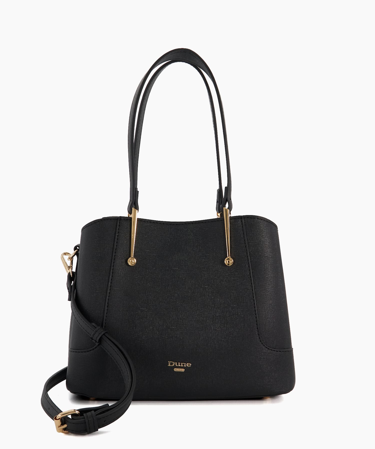 Dinidorriss Black Patent Grab Bag Dune London