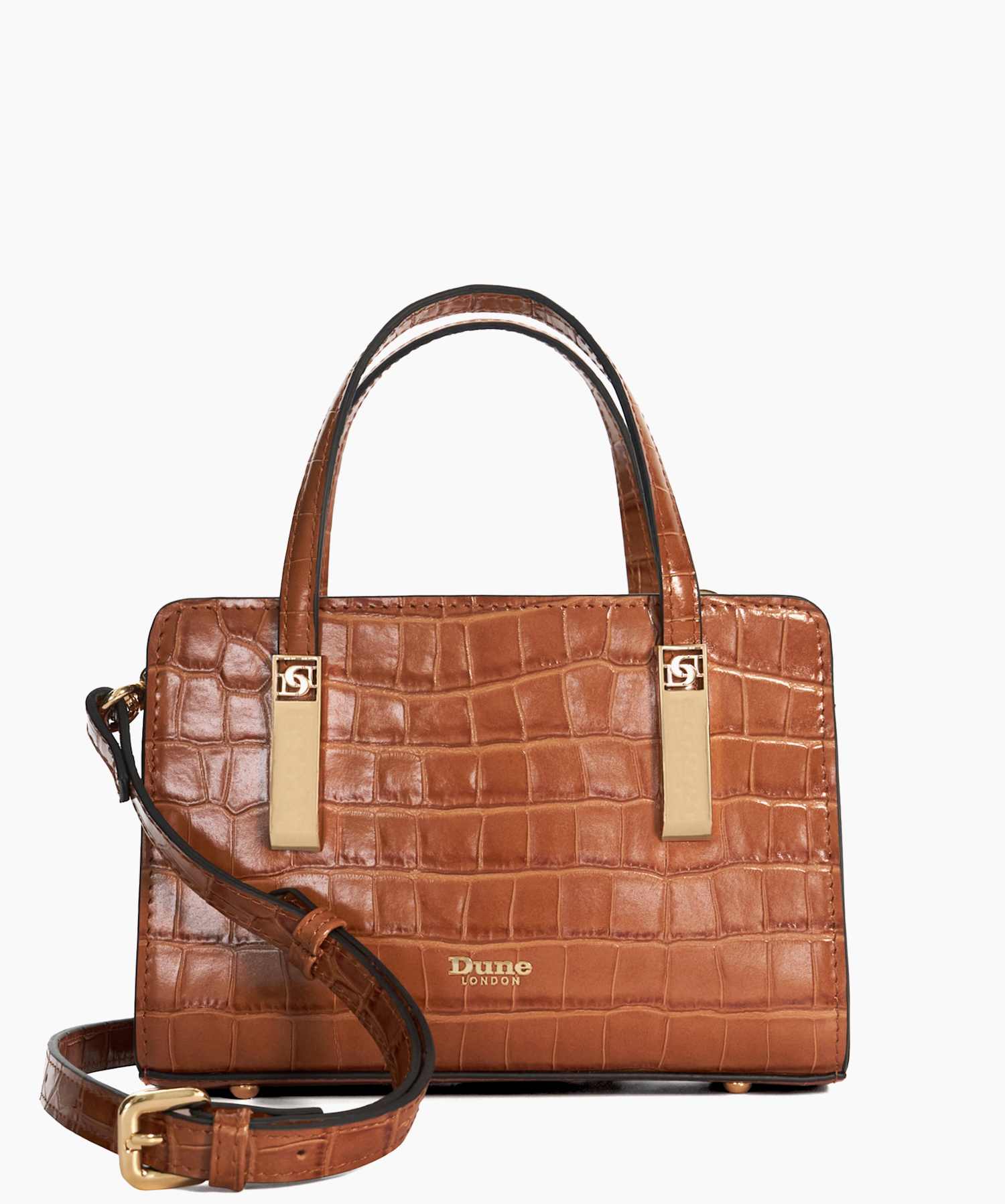 Dinkydenbeigh Tan Small Tote Bag Dune London