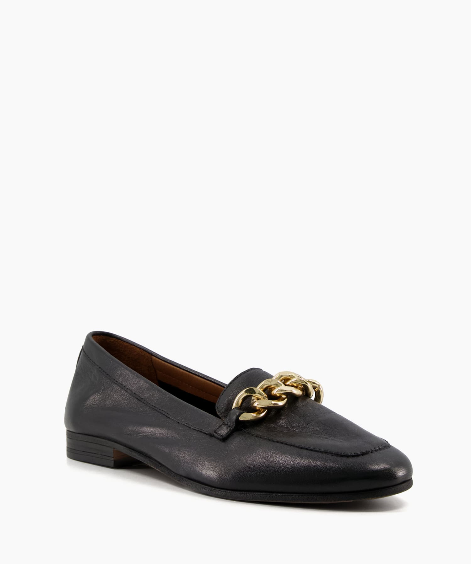 Black and gold loafers womens 2025