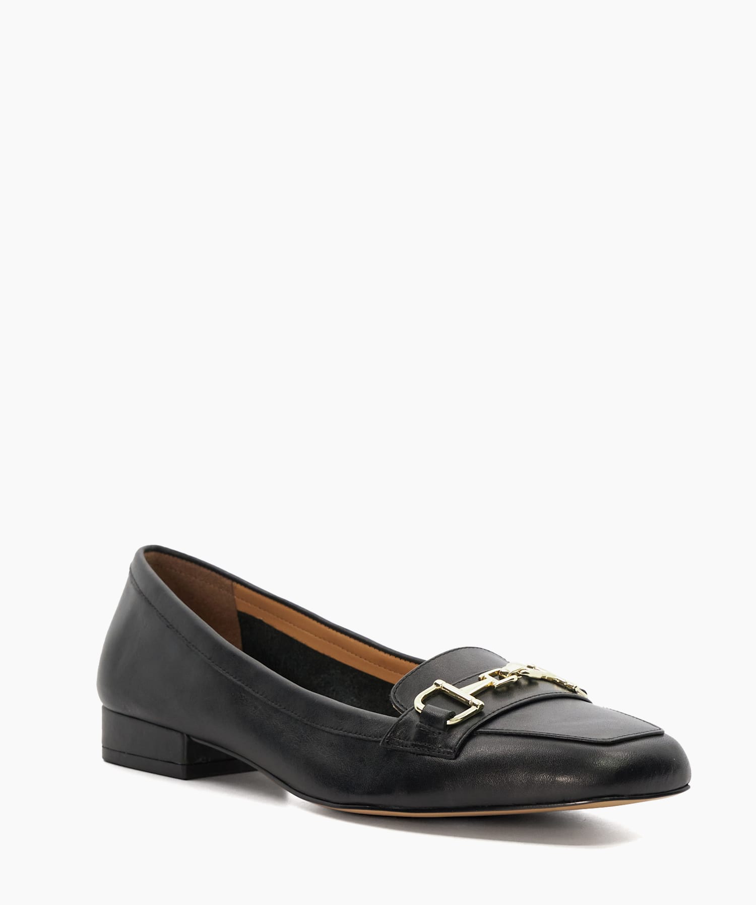 Graice Black, Snaffle Trim Loafer | Dune London