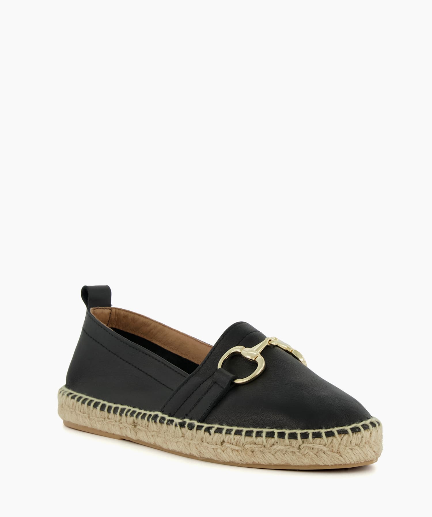 Black and gold cheap espadrilles