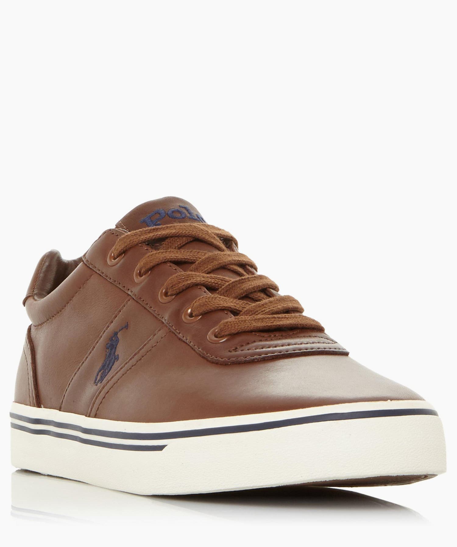 Hanford 3 Tan Chunky Sole Lace Up Trainers Dune London