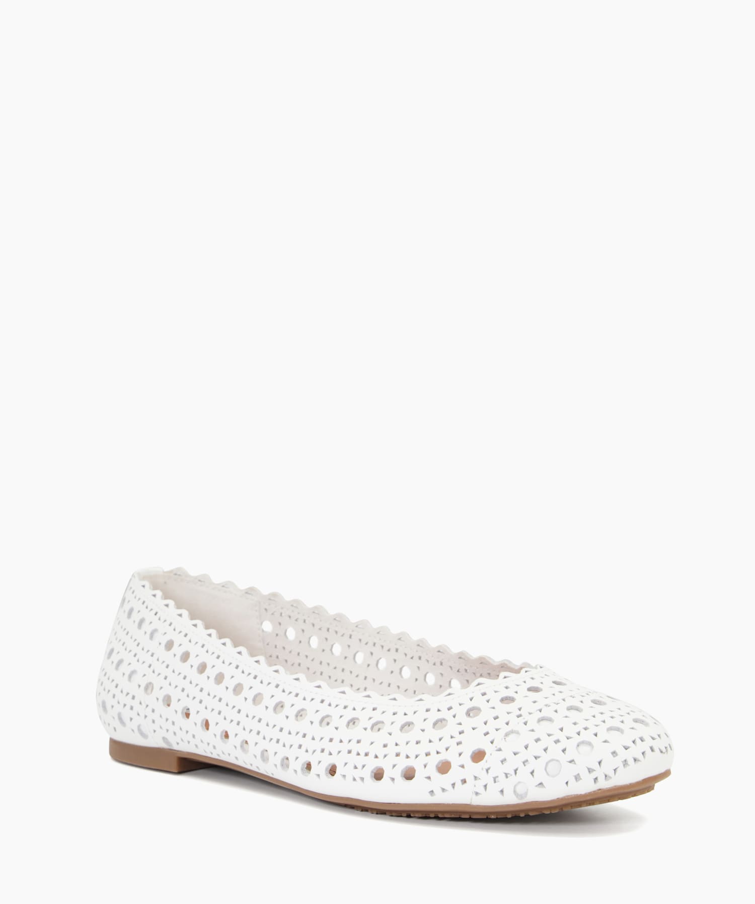 Mia laser cut sales flats