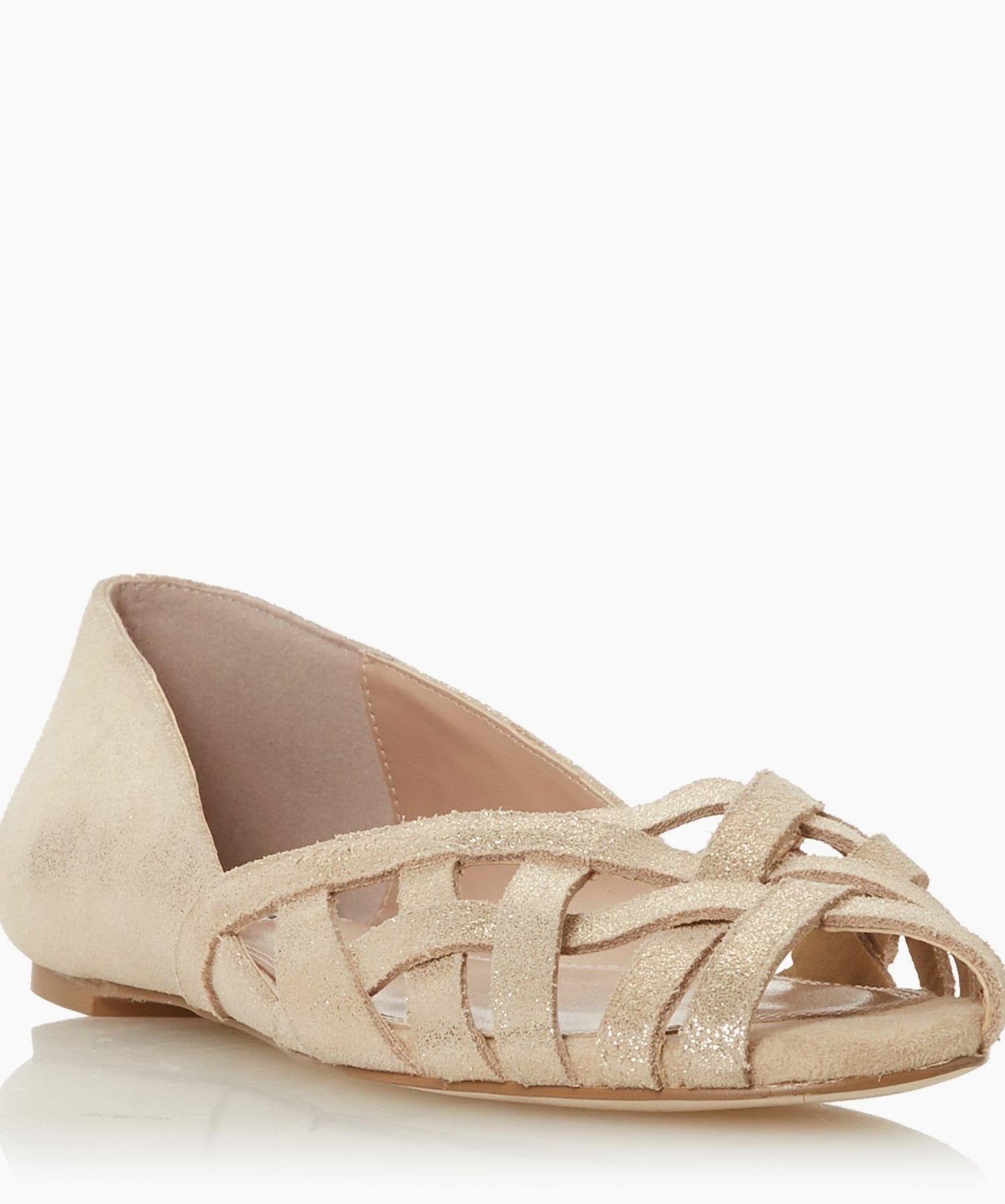 Dune clearance peep toe