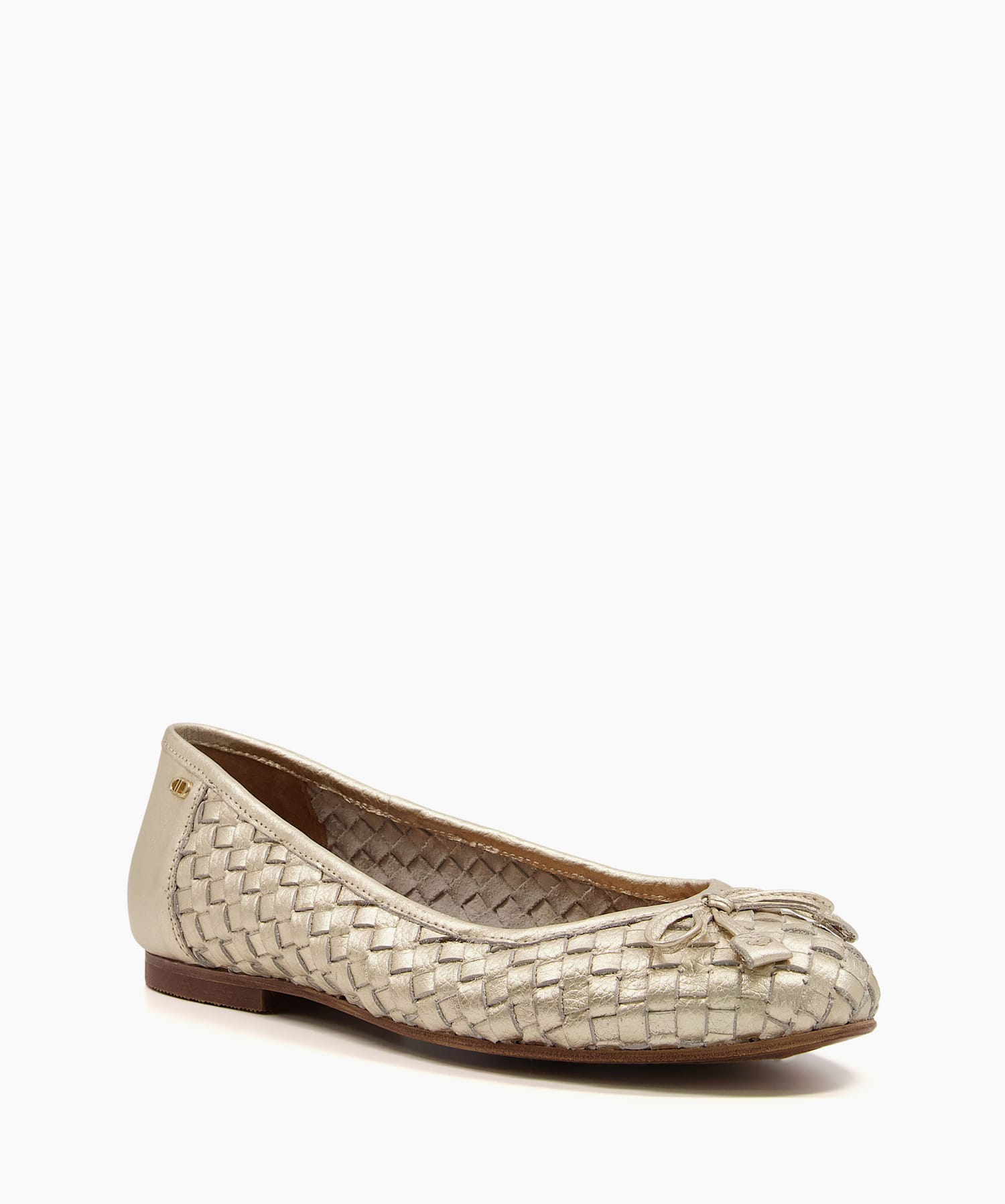 Gold ballet shop pumps uk