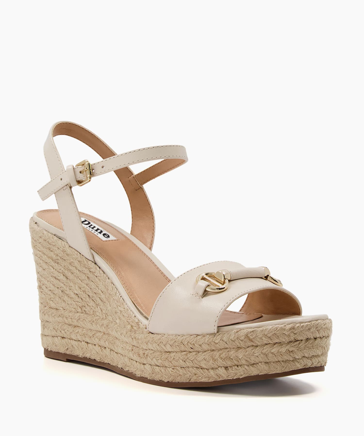 Dune cheap white wedges