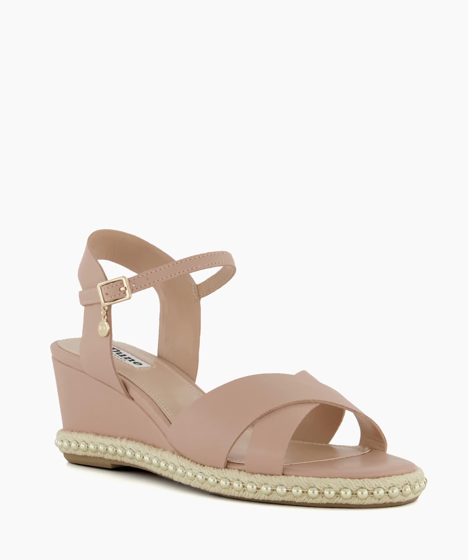 Dune top pink wedges