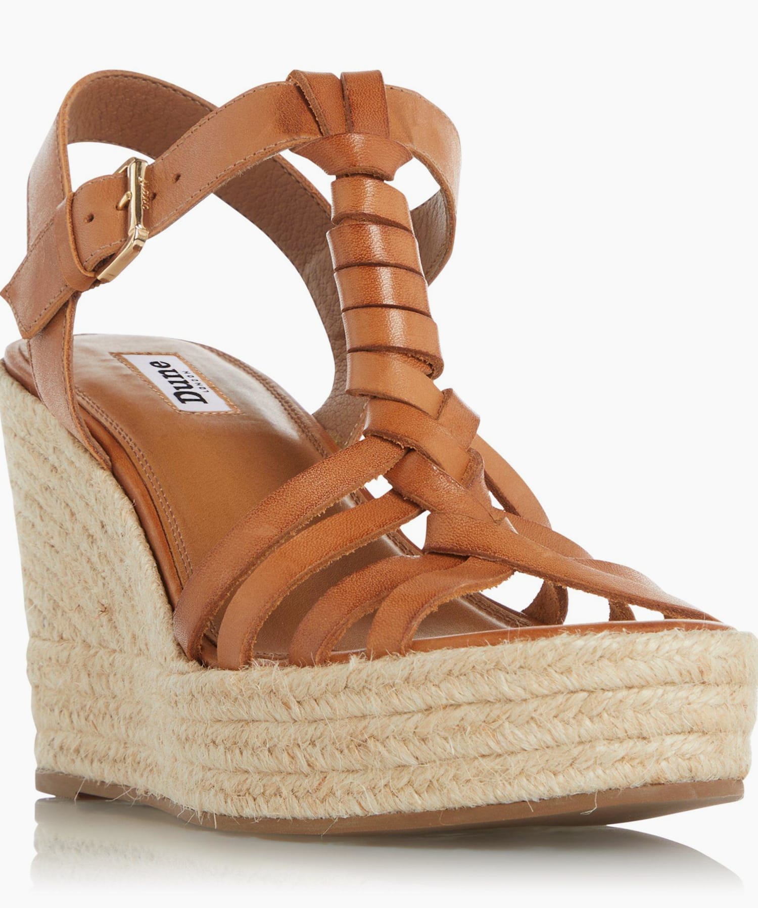 Dune sales brown wedges