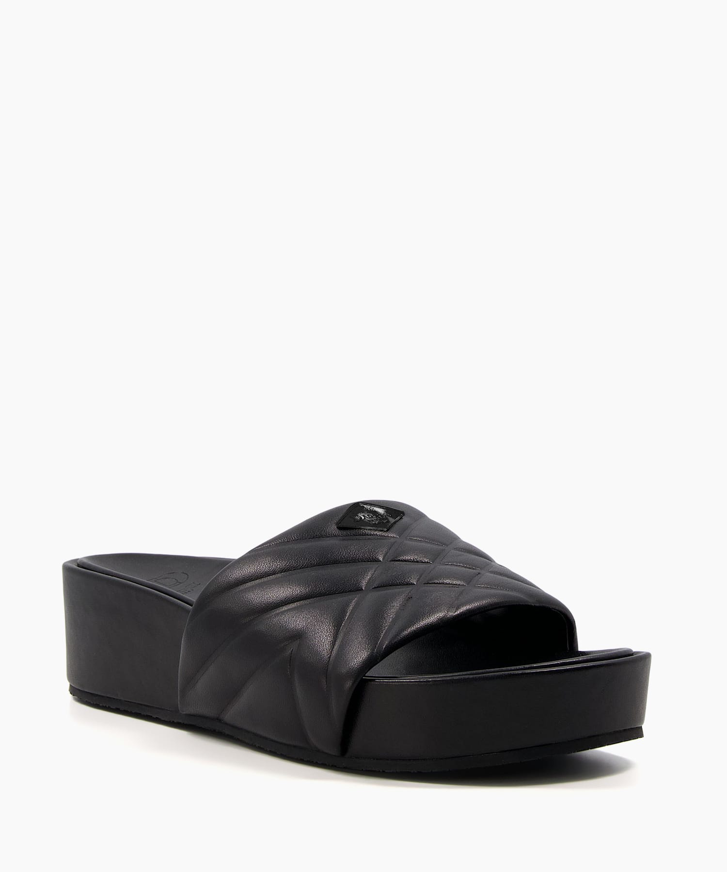 Black store flatform sliders