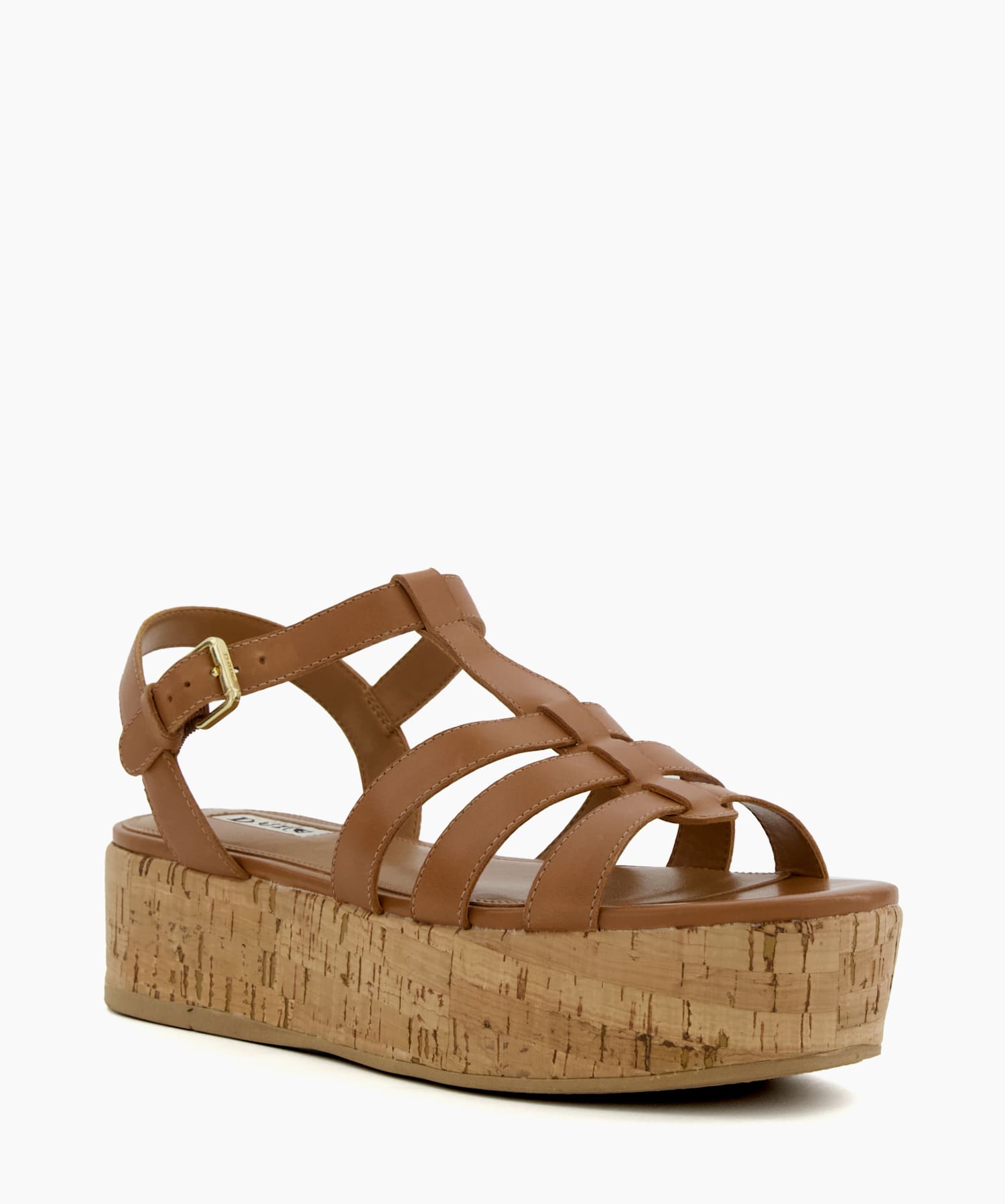 Strappy cork clearance sandals