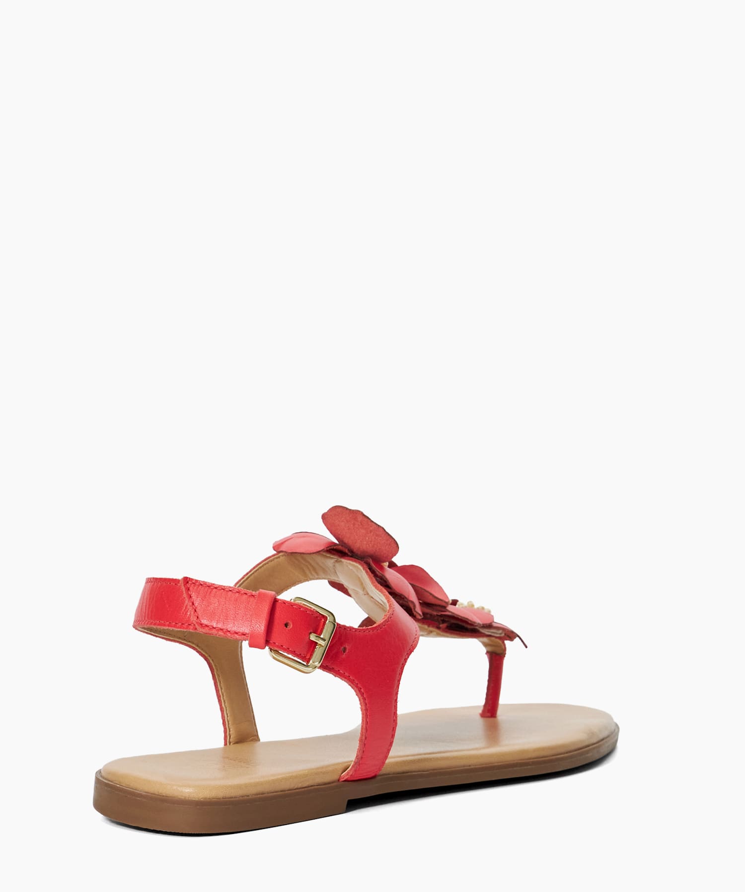 Dune red sandals cheap