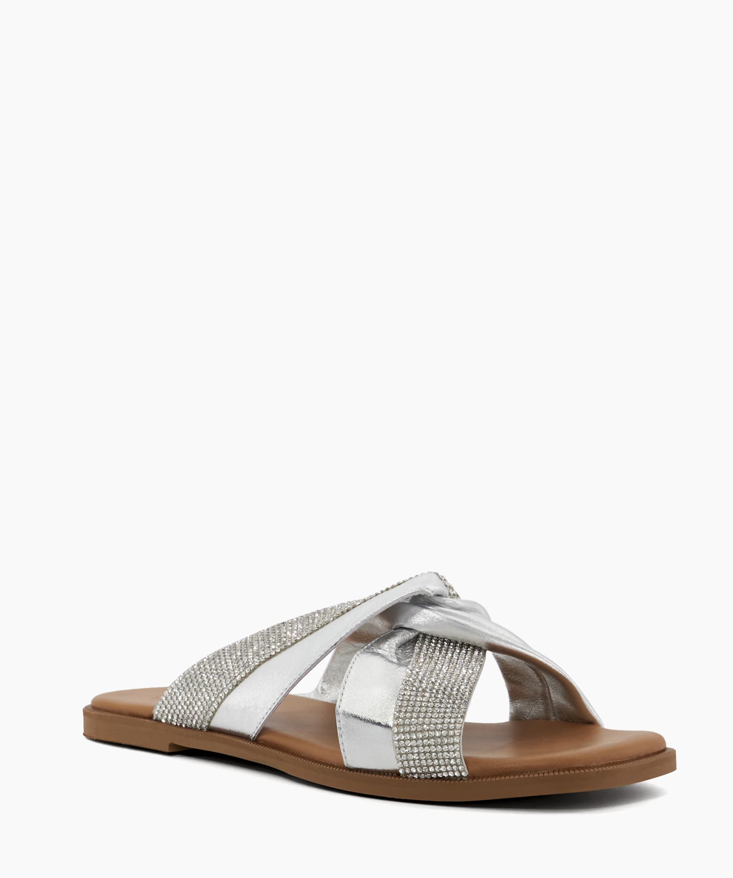 Regent embellished outlet slide sandal