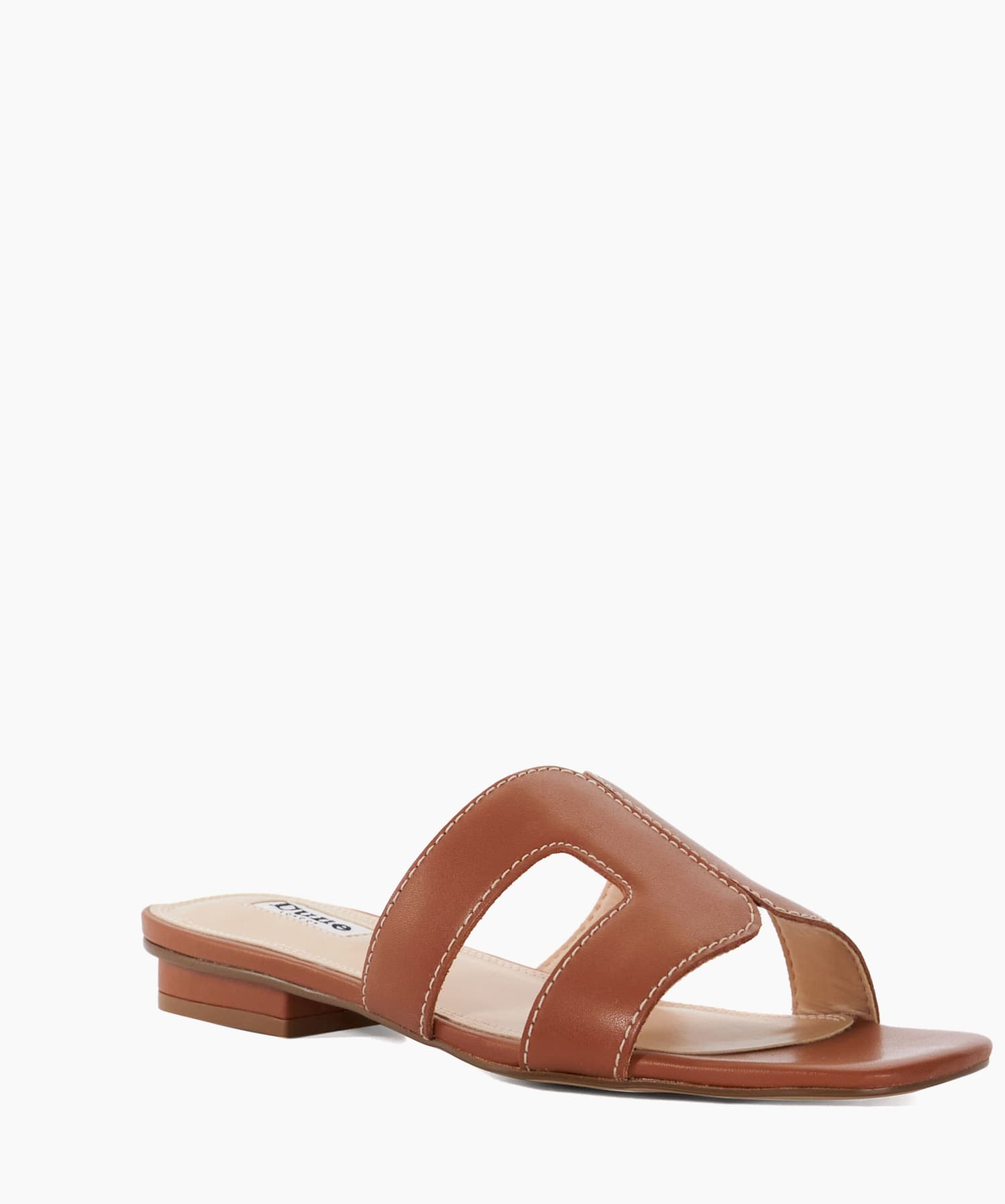 Dune loupe cheap tan sandals