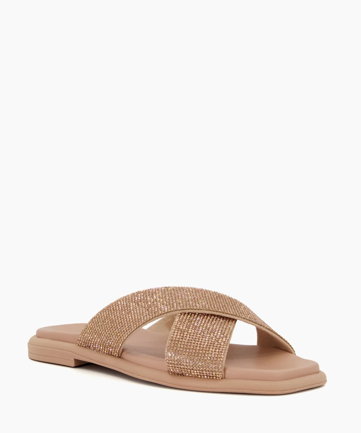 Blush flat sandals clearance