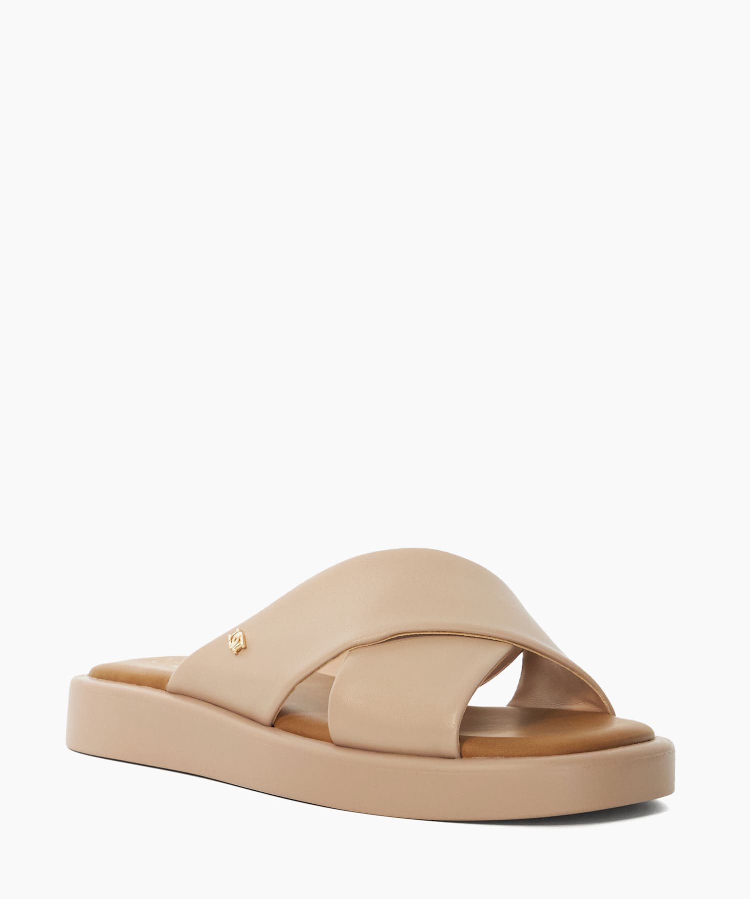 Blush leather sandals 2025