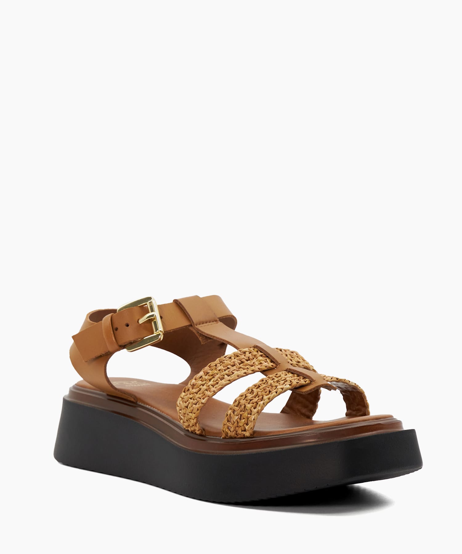Charlize leather platform sandal store