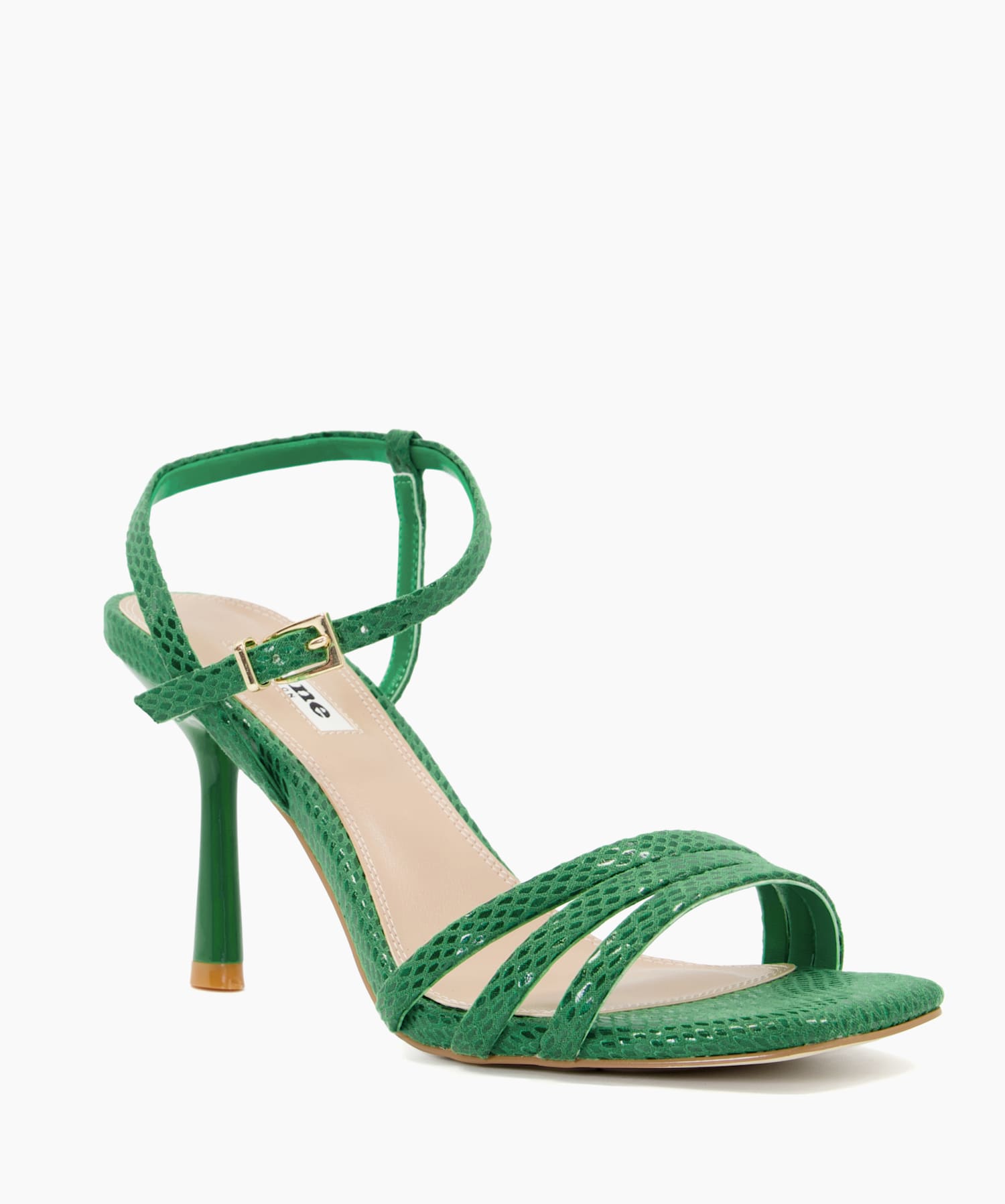 Green sandals heels 2025