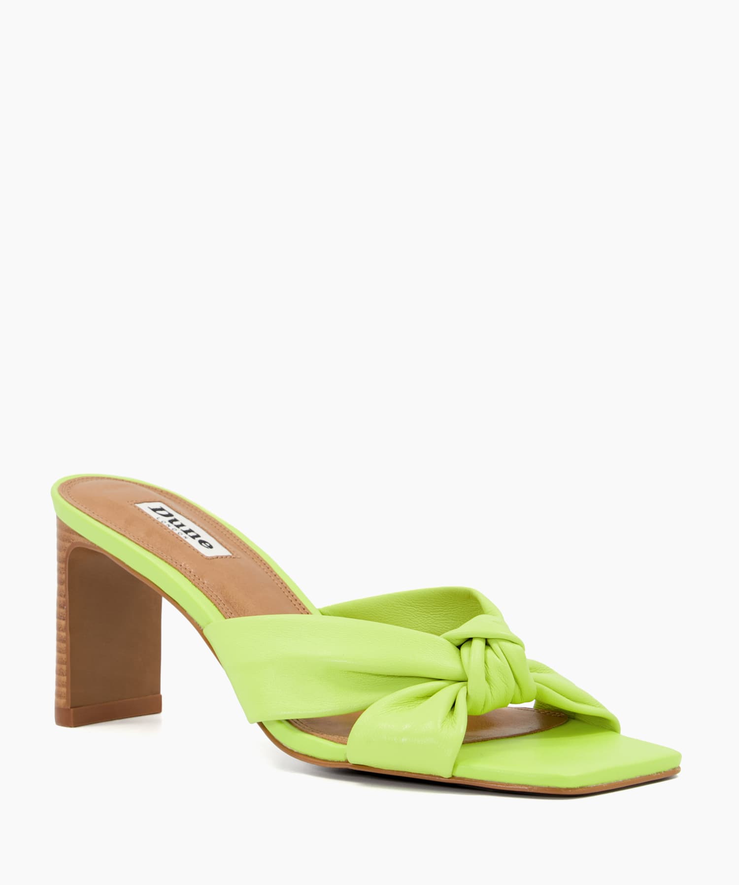 Green online mule sandals