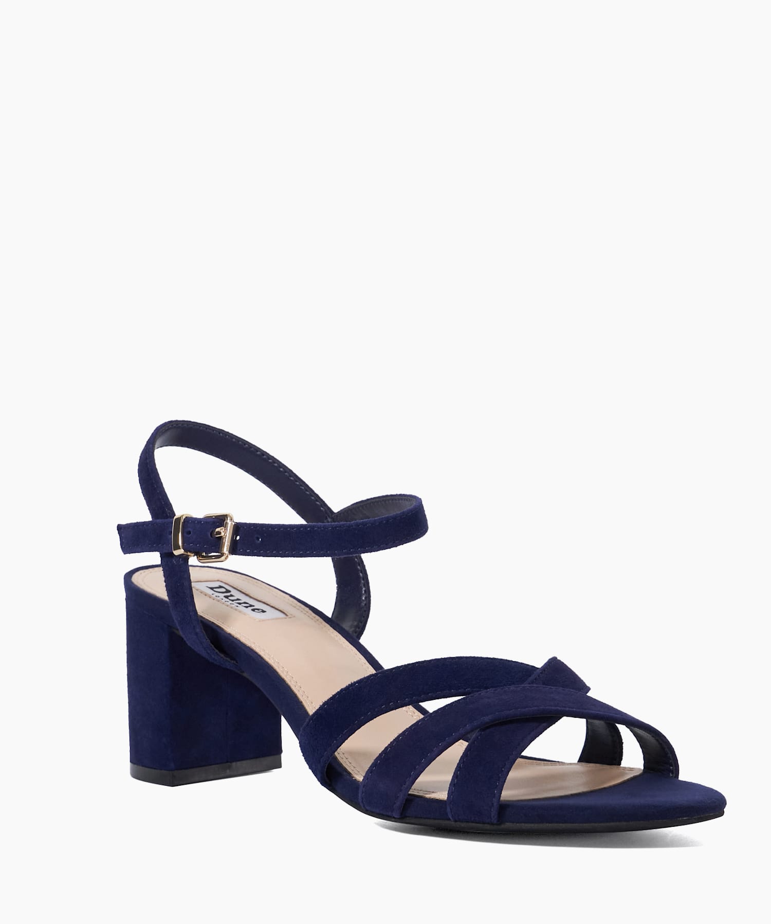 Navy and white sandals on sale