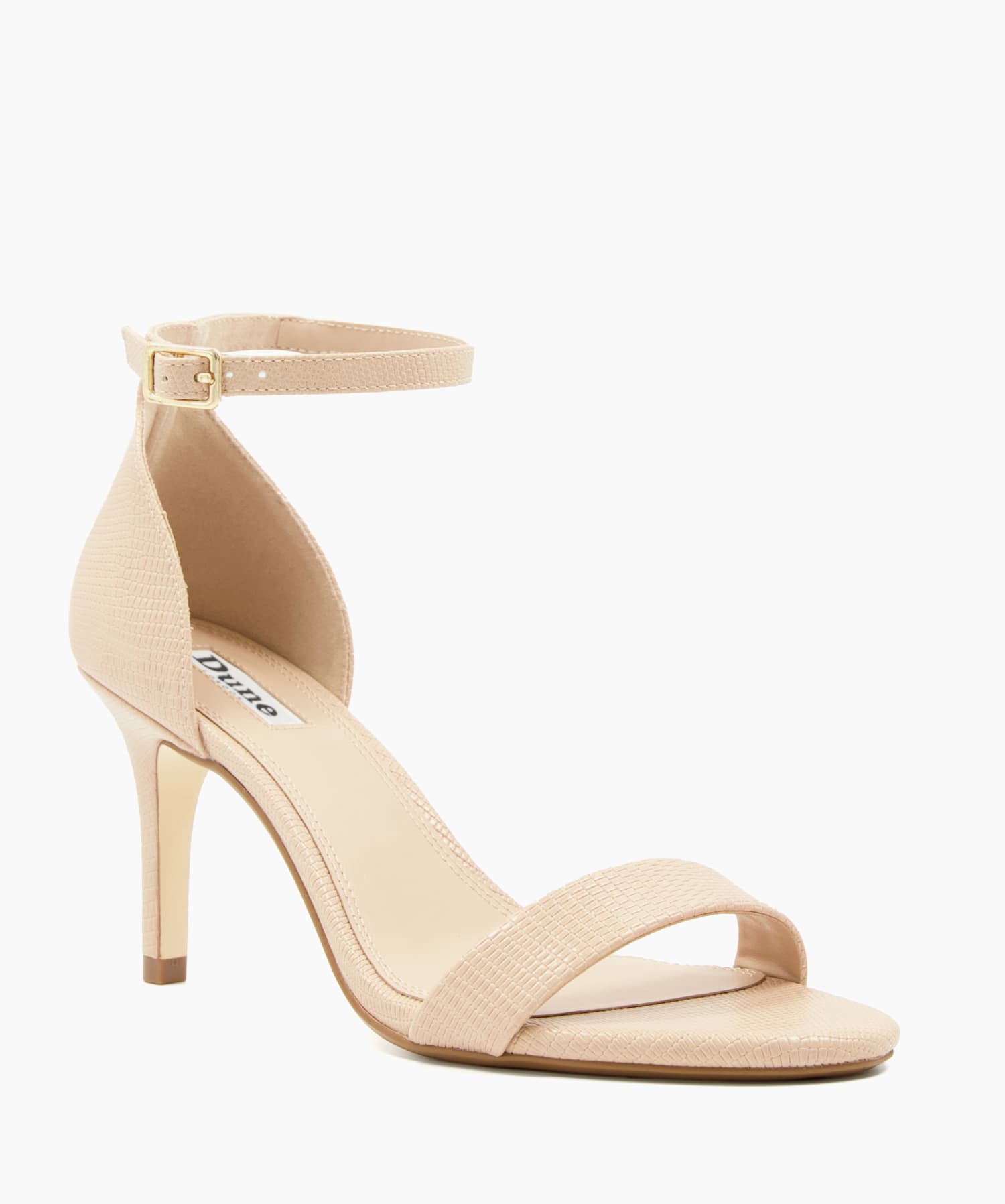 Dune strappy heels shop