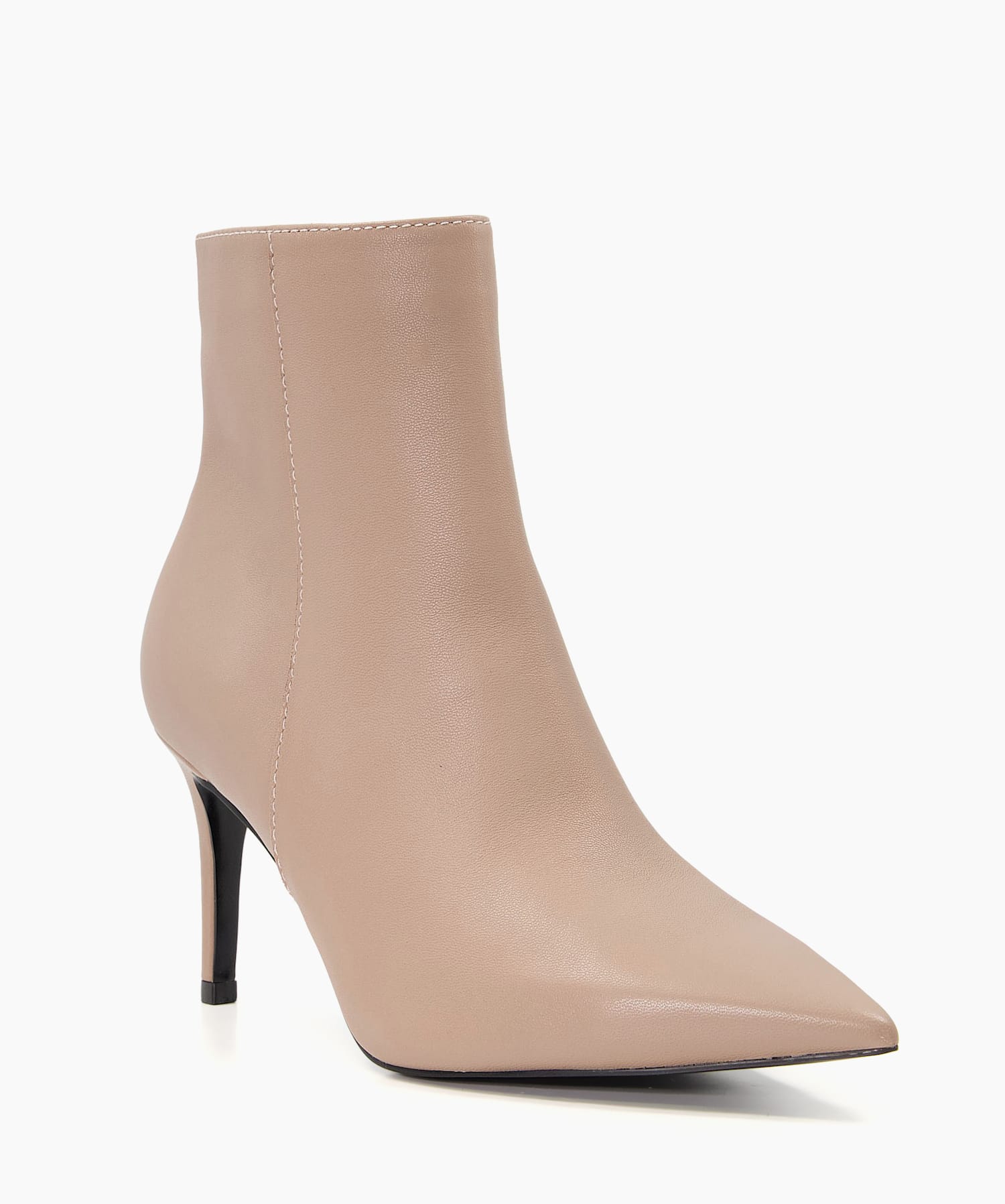 Nude cheap leather boots