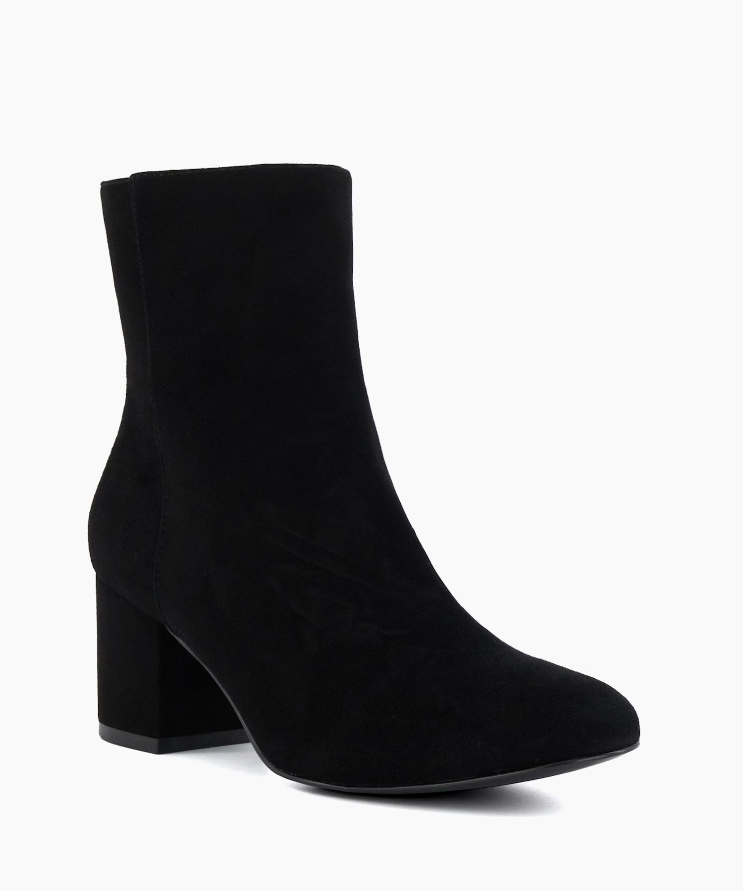Cheap black suede ankle boots sale
