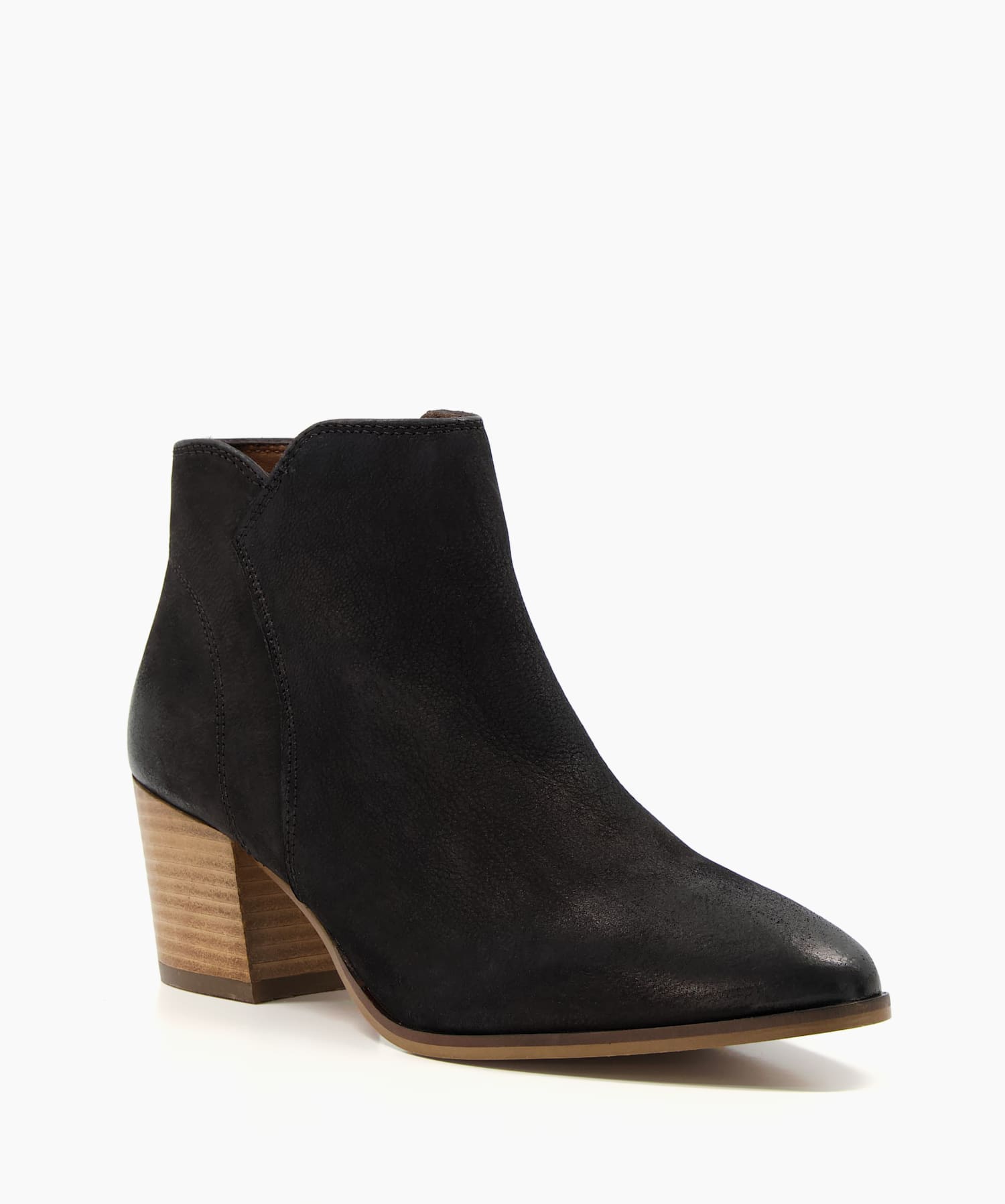 Dune black suede ankle boots store