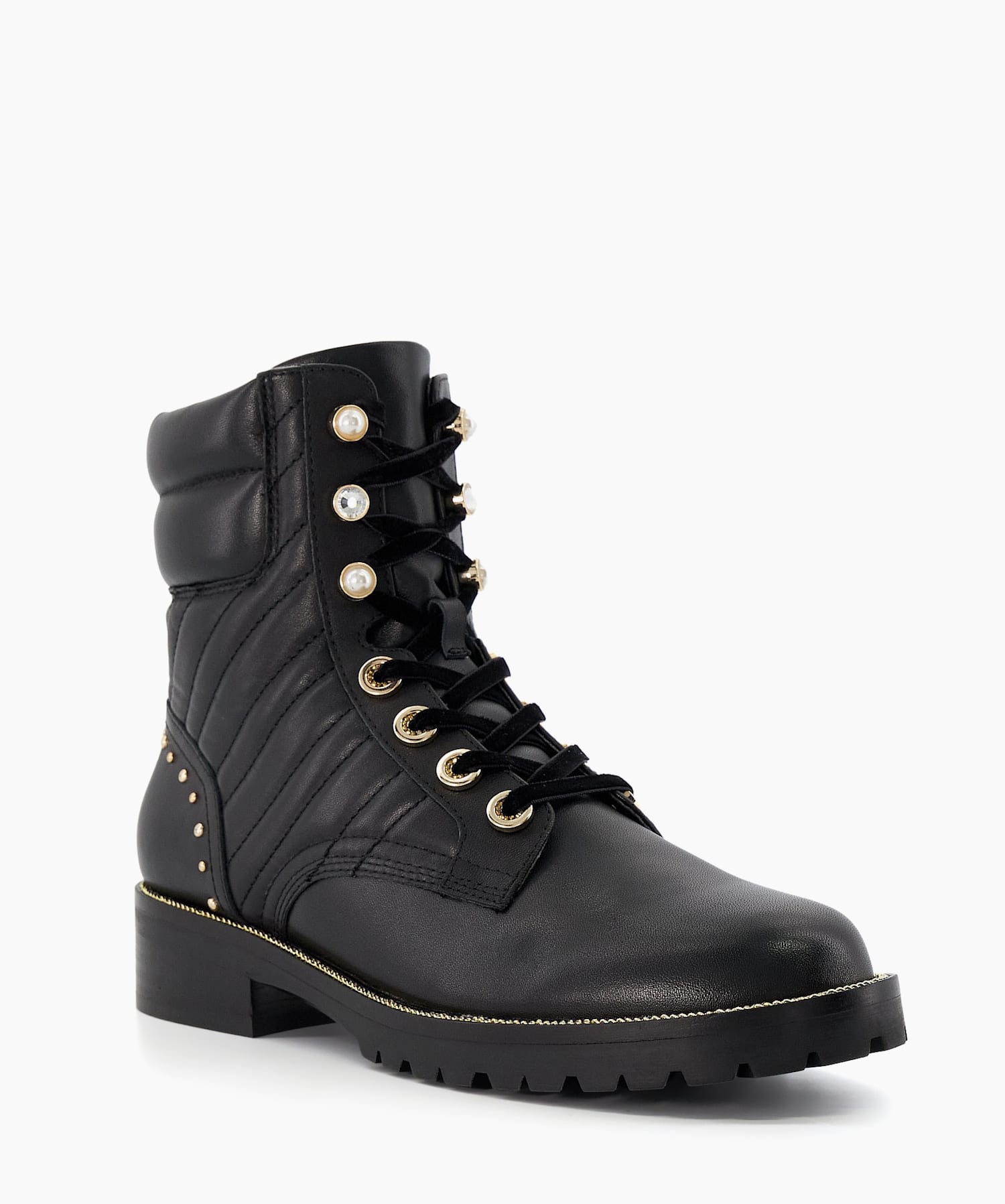 Biker boots pearl hot sale