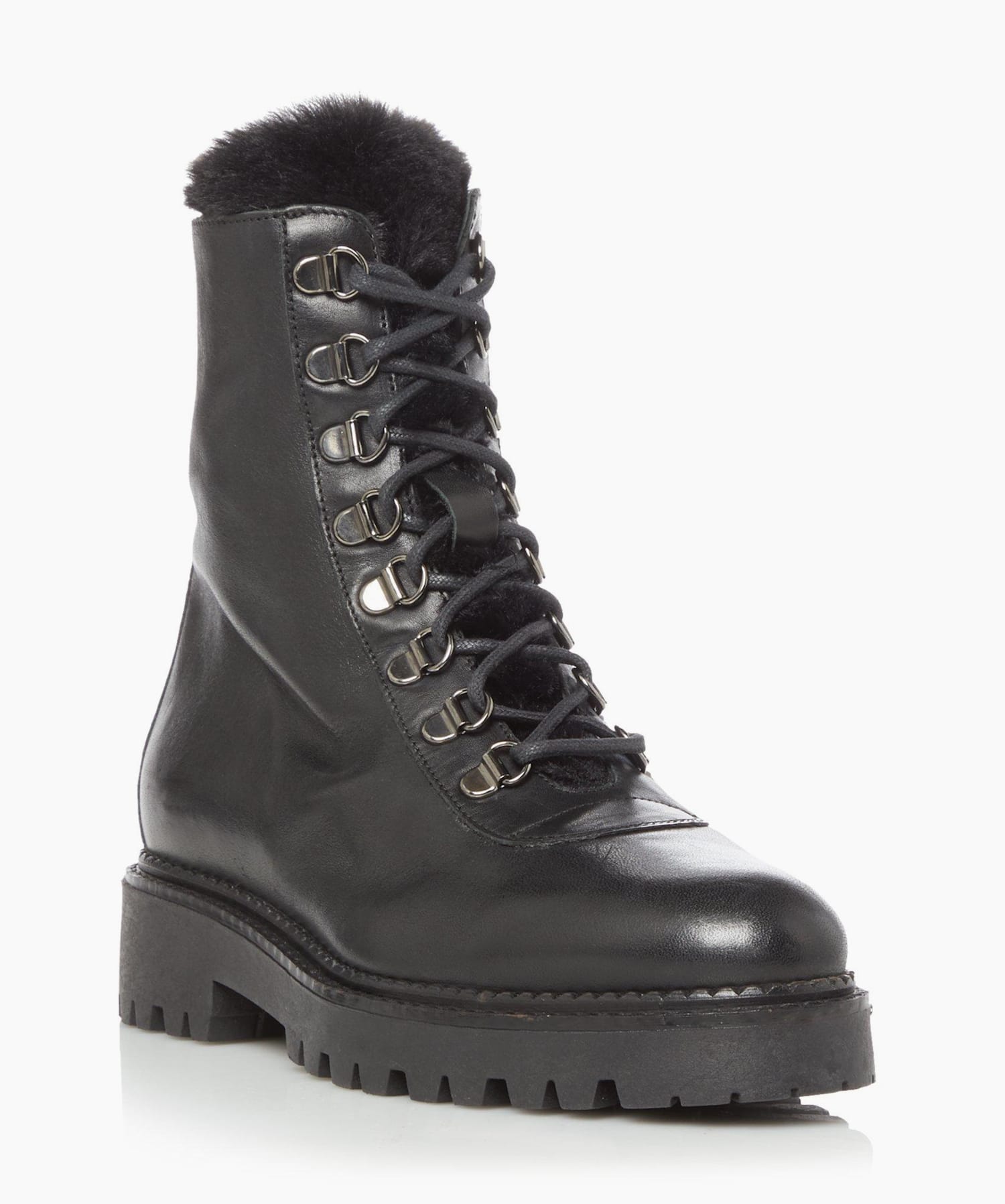 Dune fur discount lined ankle boots