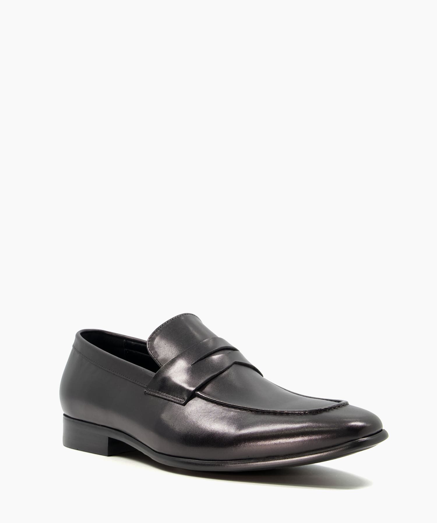 Server Black Saddle Loafers Dune London