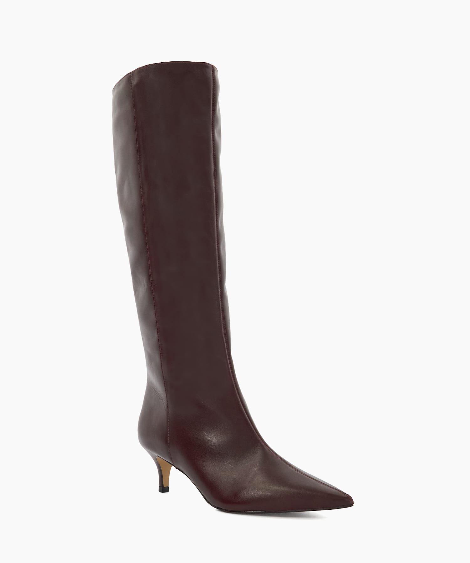 Kitten heel knee boots online