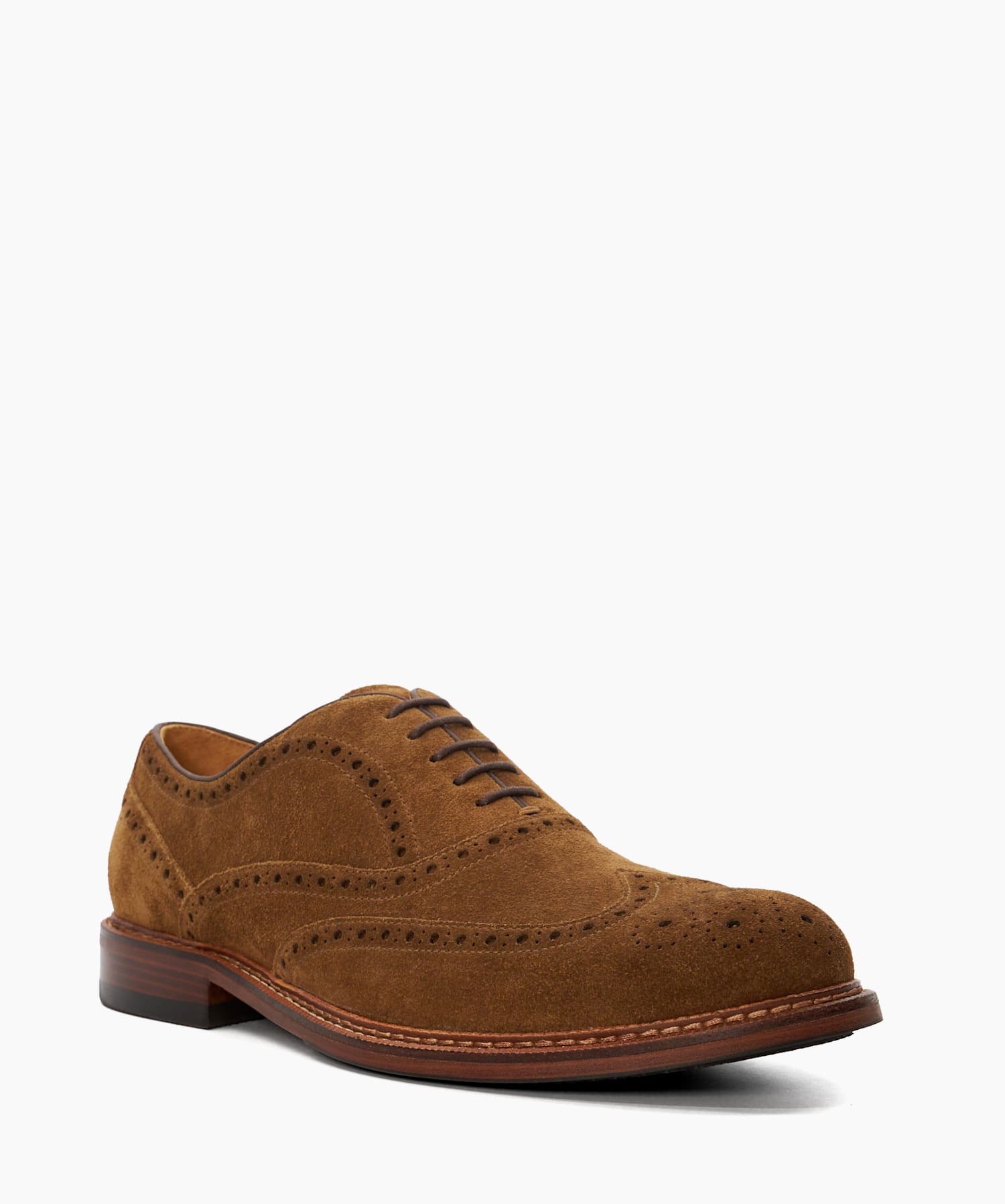 Solihull Tan Wing Tip Brogues Dune London
