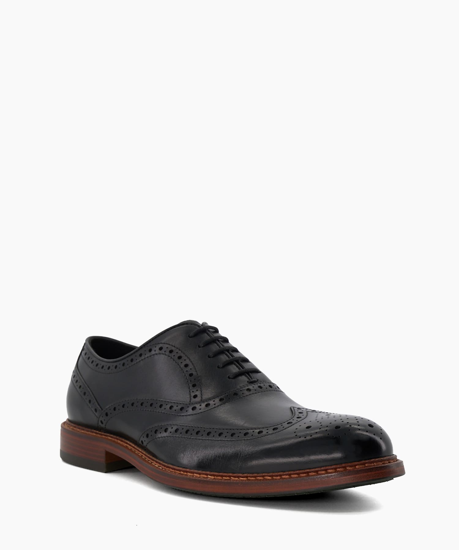 Dune black brogues outlet