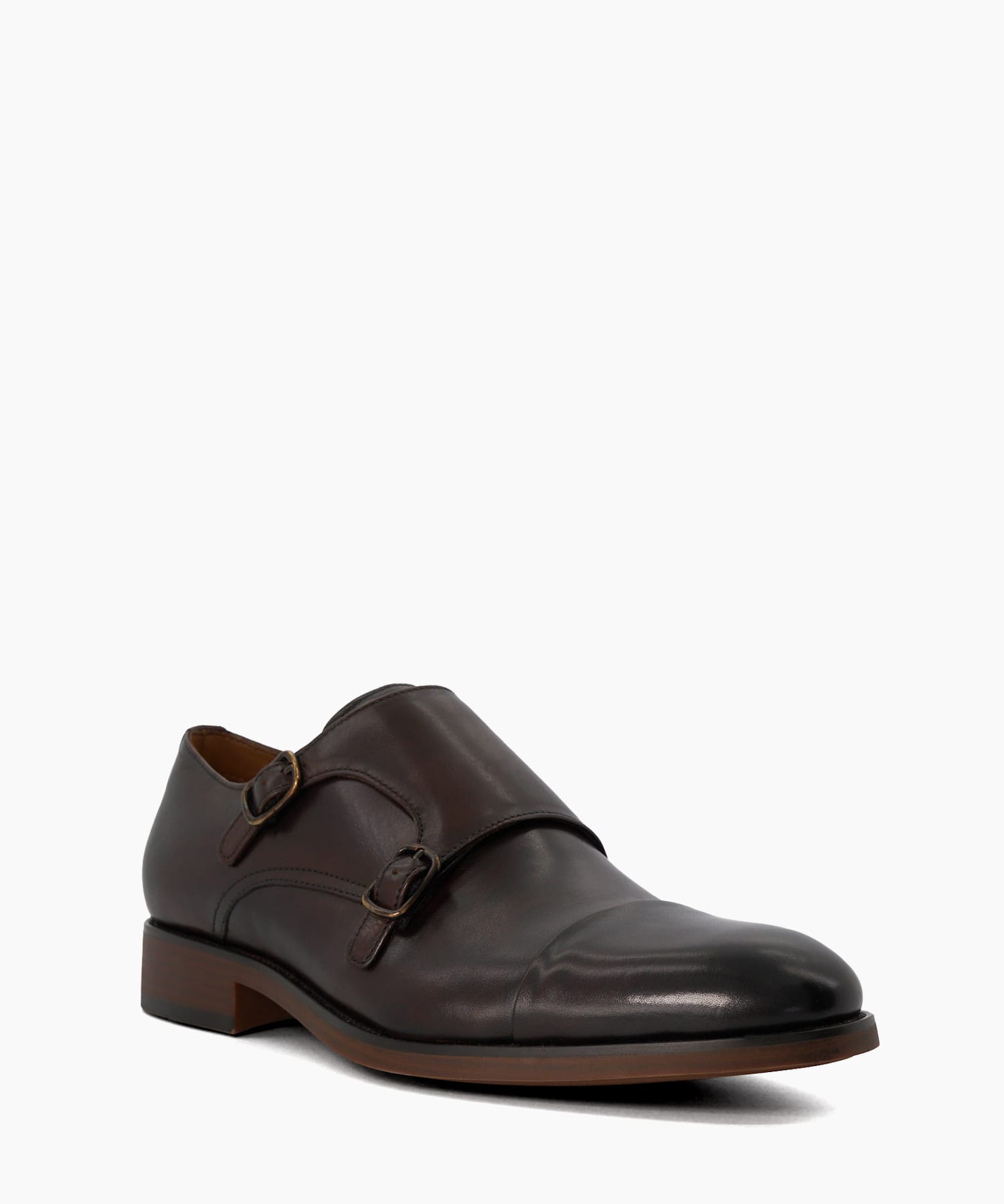 Dune double new arrivals monk strap shoes