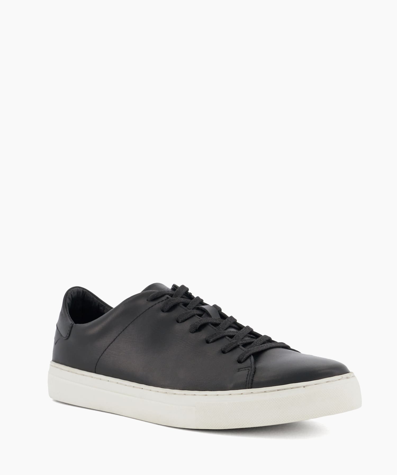Dune leather trainers sales