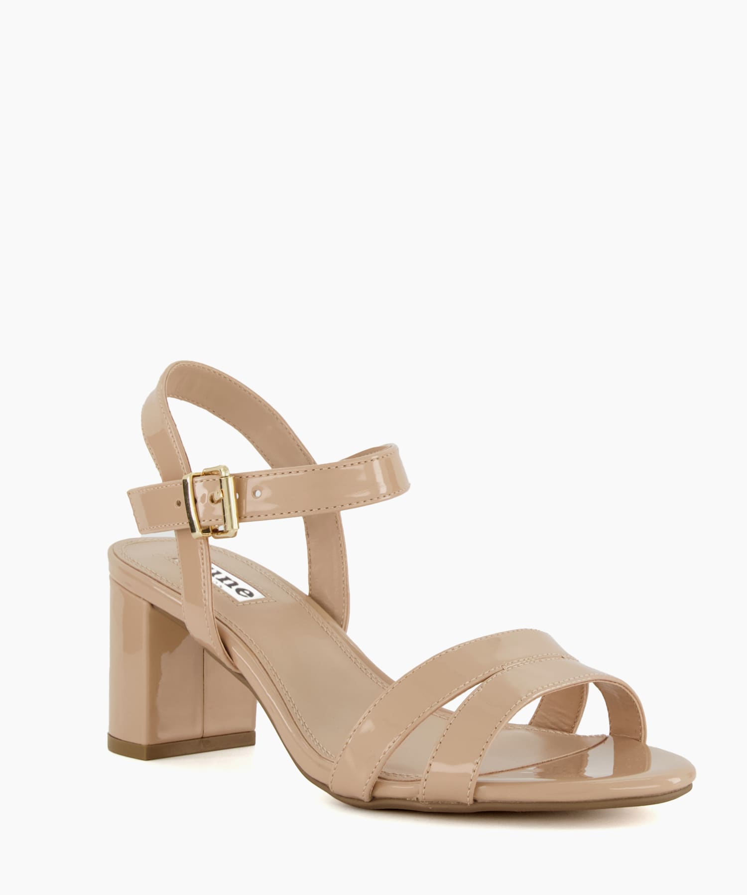 Block heel sandals wide hot sale