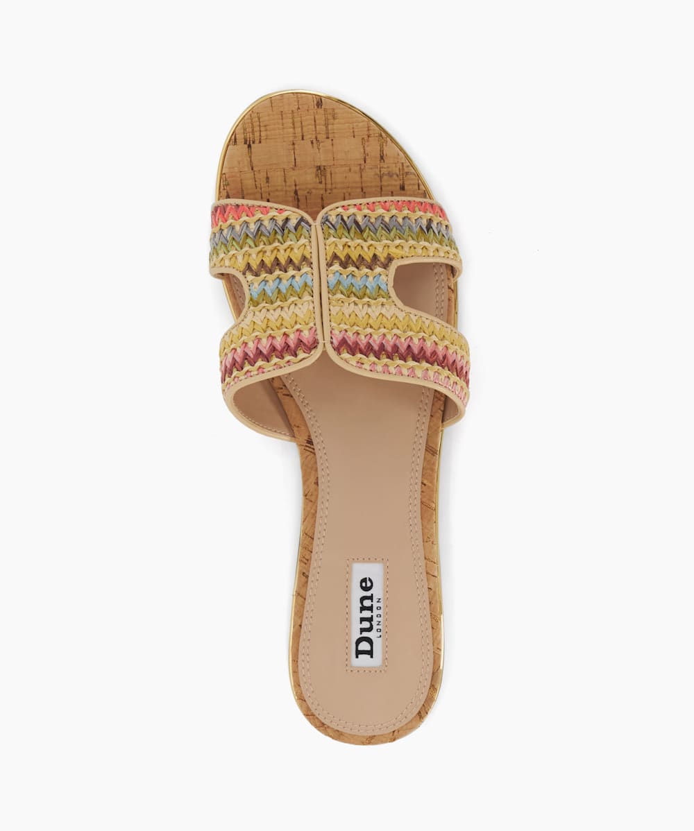 Dune slider sandals deals