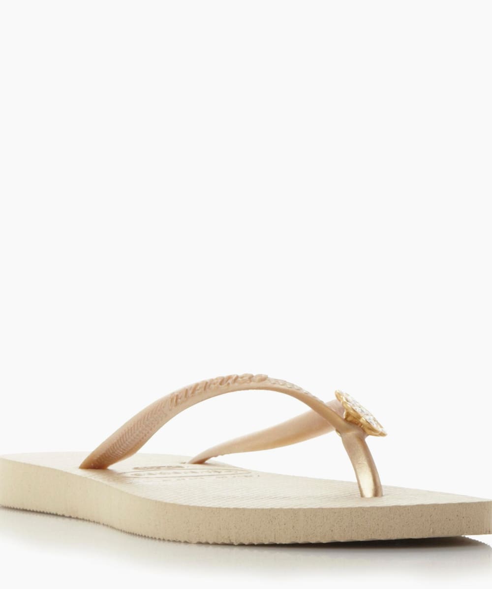 Women's embellished flip flops cheap