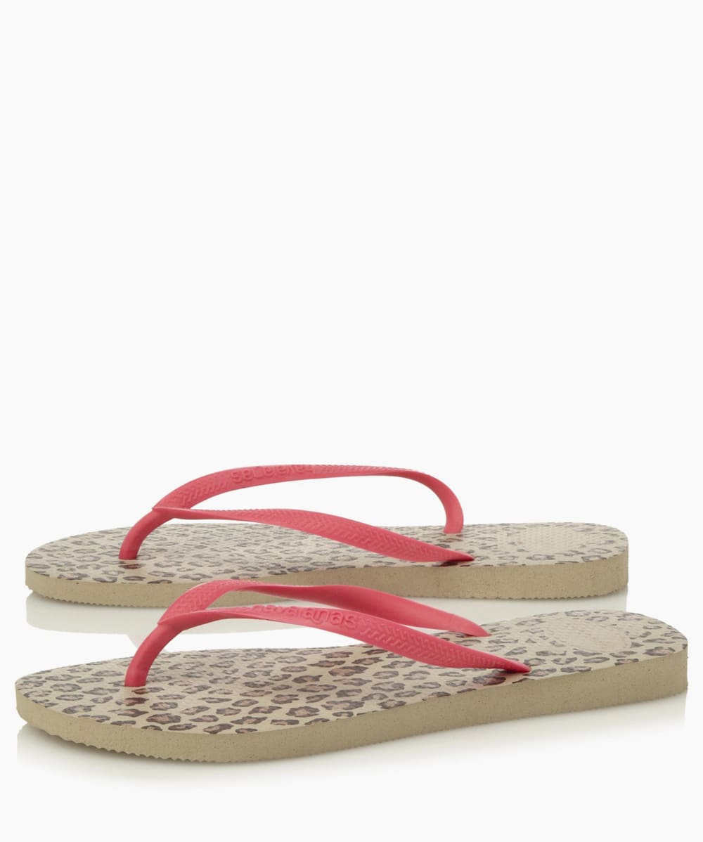 Womens leopard print flip flops sale