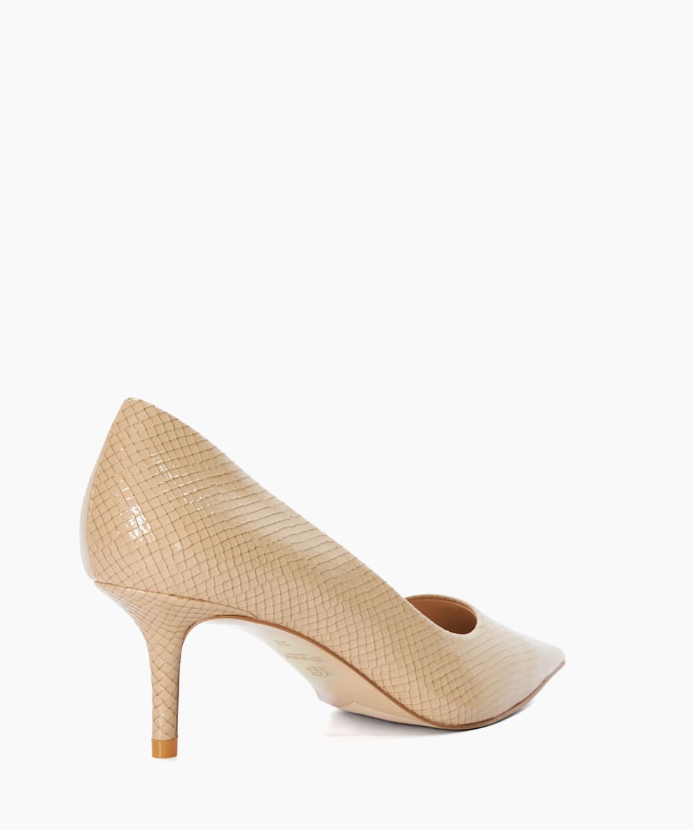 Court shoes dune top