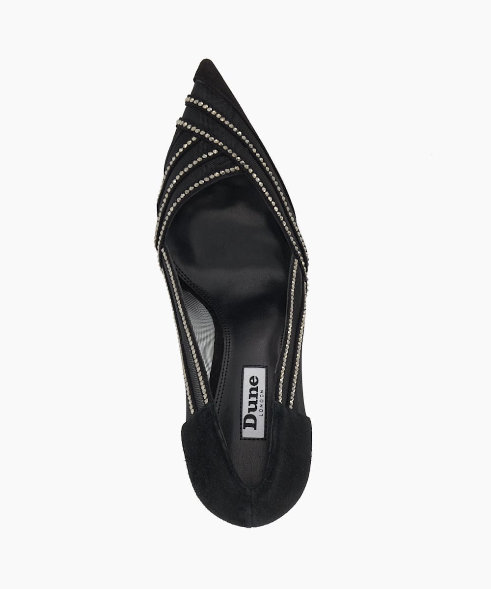 Dune black pumps sale